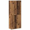 vidaXL Biurowa szafka Stare drewno 60 x 32 x 152,5 cm