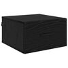 vidaXL Szafka Nocna Czarny dąb 35 x 35 x 20 cm Drewno inżynieryjne