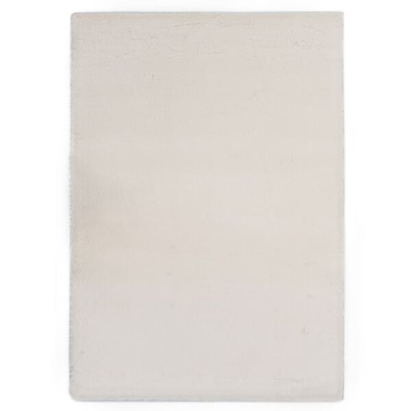 vidaXL Dywanik, 160 x 230 cm, sztuczne futerko kr&oacute;lika, kremowy