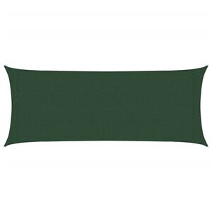 vidaXL Żagiel przeciwsłoneczny, 160 g/m&sup2;, ciemnozielony, 2x4,5 m, HDPE
