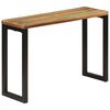 vidaXL Stolik konsolowy, 110x35x75 cm, lite drewno z odzysku