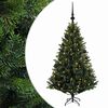 vidaXL Sztuczna choinka z bombkami 120 cm 150 LED Ciepła biel