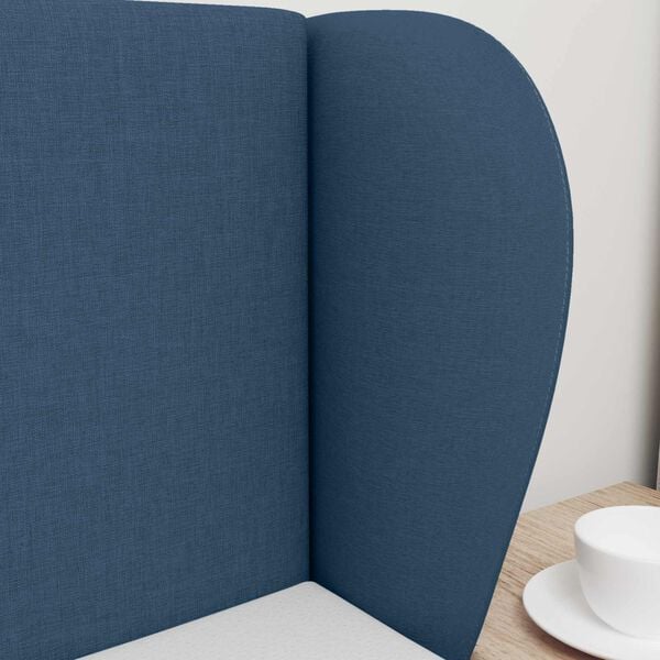 vidaXL Ucho Głowy Niebieski 40 x 23 x 6 cm tkanina