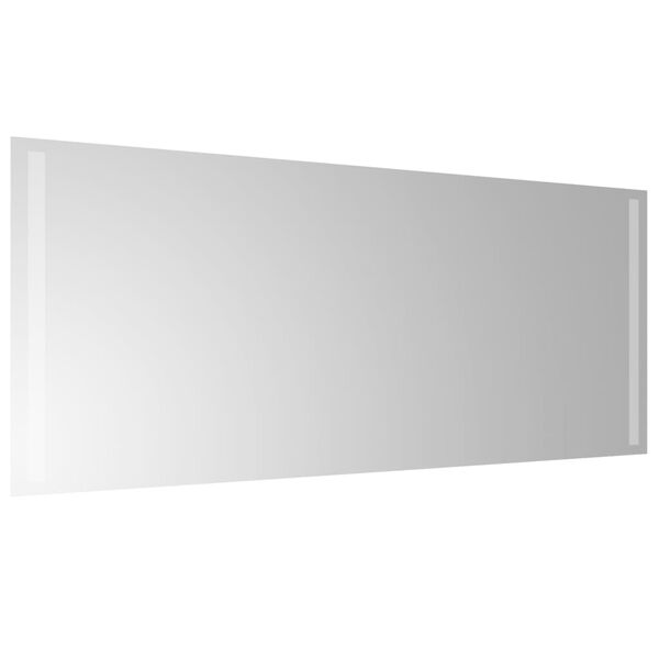 vidaXL Lustro łazienkowe z LED, 40x100 cm