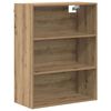 vidaXL Highboard Dąb rzemieślniczy 69,5 x 34 x 180 cm