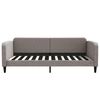 vidaXL Sofa z materacem do spania, kolor taupe, 100x200 cm, tkanina