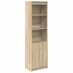 vidaXL Komoda Sonoma Oak 50x35x180 cm Drewno klejone