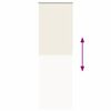vidaXL Roleta zaciemniająca Off White 65x230 cm Szerokość tkaniny