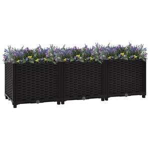 vidaXL Donica do podniesionej rabaty, 120x40x38 cm, polipropylen
