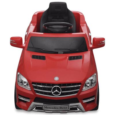 Samochód elektryczny dla dzieci Czerwony Mercedes Benz ML350 + pilot