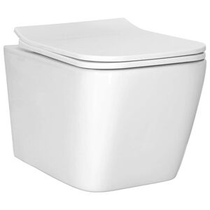 vidaXL Miska WC wisząca Ceramika Biały