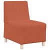 vidaXL Modułowa sofa bez podłokietnik&oacute;w Pomarańczowy 55 x 74 x 82 cm