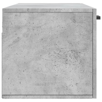 vidaXL Szafka wisząca, szarość betonu, 100x36,5x35 cm