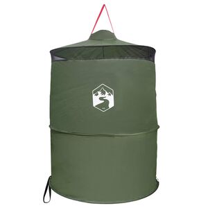 vidaXL Namiot Toaletowy z Wieszakiem 97 x 126 cm zielony