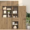 vidaXL Highboard z szufladą Dąb rzemieślniczy 50 x 42,5 x 225 cm