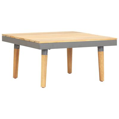 vidaXL Ogrodowy stolik kawowy, 60x60x31,5 cm, lite drewno akacjowe