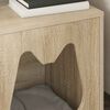 vidaXL Koty Dom Sonoma 42,5 x 40 x 53,5 cm Materiał drewnopochodny