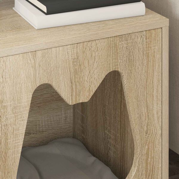 vidaXL Koty Dom Sonoma 42,5 x 40 x 53,5 cm Materiał drewnopochodny