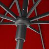 Madison Parasol ogrodowy Paros II Luxe, 300 cm, ceglana czerwień