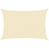 vidaXL Żagiel przeciwsłoneczny, 160 g/m², kremowy, 2,5x3,5 m, HDPE