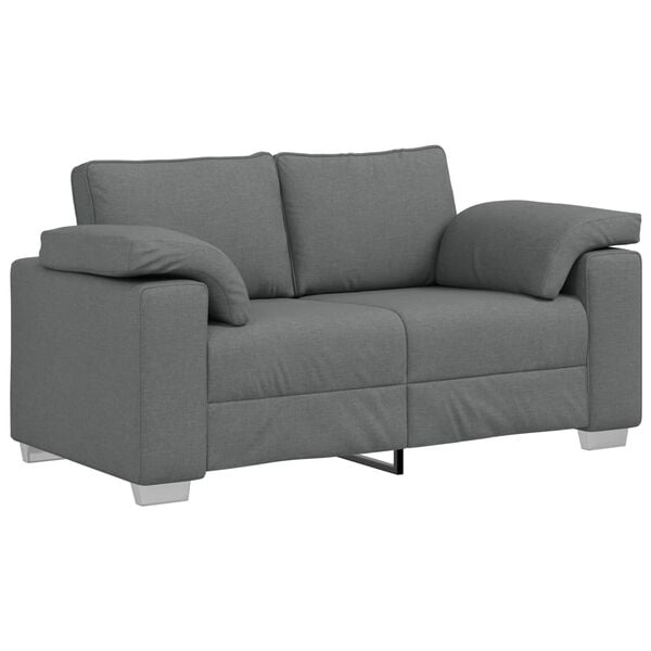 vidaXL Sofa Ciemnoszary