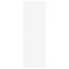 vidaXL Wysoka szafka, biała, 30x41x124 cm, materiał drewnopochodny