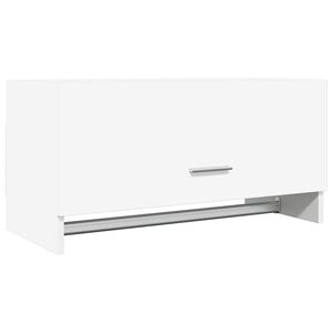 vidaXL Szafka, biała, 70x32,5x35 cm, materiał drewnopochodny