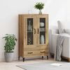 vidaXL Highboard z szufladą Dąb rzemieślniczy 70 x 31 x 115 cm