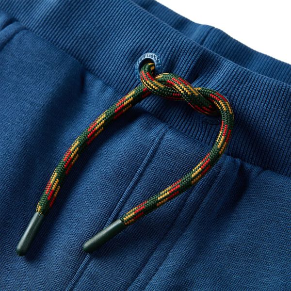 Dziecięce spodnie dresowe, niebieskie, 92