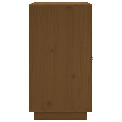 vidaXL Szafka, miodowy brąz, 65,5x40x75 cm, lite drewno sosnowe