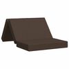 vidaXL Składana Sofa Ł&oacute;żko 100 x 67 x 45 cm Ciemnoszary