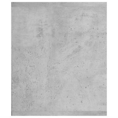 vidaXL Regał, betonowy szary, 36x30x143 cm, materiał drewnopochodny