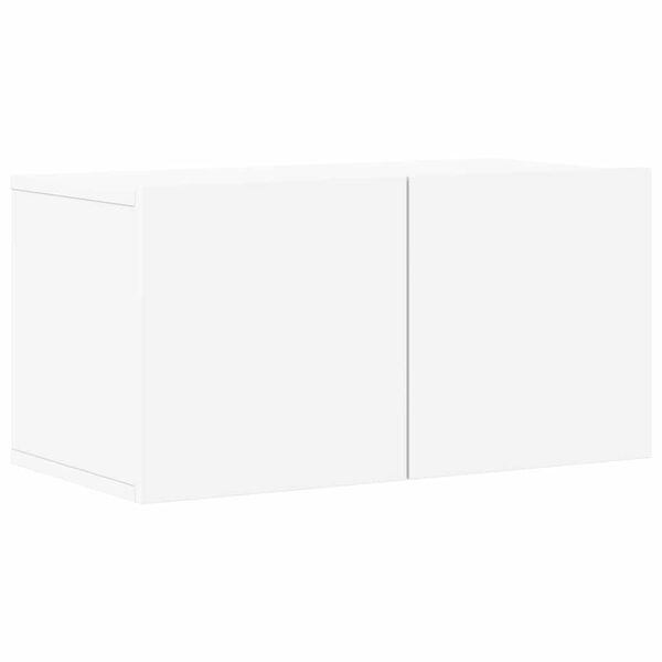 vidaXL 8-cz. zestaw szafek TV, biały, materiał drewnopochodny