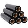 vidaXL Folia stretch 6 szt. Czarna 30 &mu;m 50 cm x 300 m