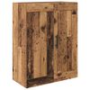 vidaXL Highboard z szufladą Stare drewno 69,5 x 34 x 180 cm