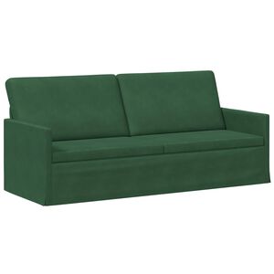 vidaXL Sofa na 3 osoby Zielony dżungli 190 x 81 x 82 cm