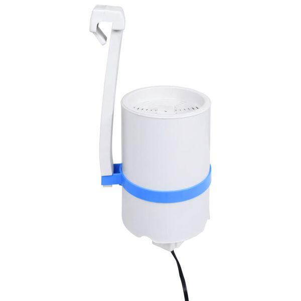 vidaXL Skimmer i pompa z zasilacz, wieszane w basenie, 16 cm, plastik