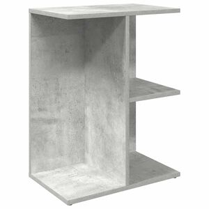 vidaXL Stolik nocny, szarość betonu, 46,5x29x61 cm