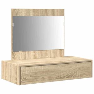 vidaXL Toaletka Brązowy 83 x 40 x 70 cm Drewno inżynieryjne