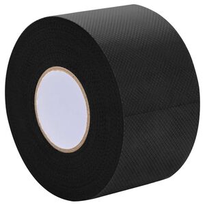 vidaXL Taśma do sztucznej trawy samoprzylepna Czarny 5 cm x 10 m