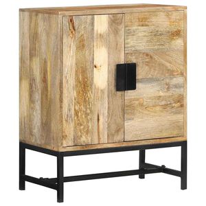 vidaXL Komoda, 60x35x75 cm, lite drewno mango