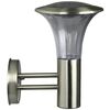 Luxform Solarna lampa ścienna do ogrodu Reims LED, stal nierdzewna