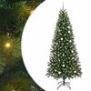 vidaXL Sztuczna choinka Zielony 240 cm PE i PVC