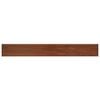 vidaXL Parapet okienny Brązowe drewno 100 x 15 x 4,5 cm PVC