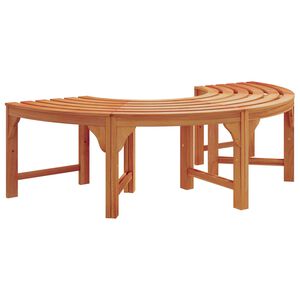 vidaXL Ławka Drzewna 4 -Seater 160 x 80 x 45cm Naturalny