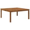 vidaXL Stolik kawowy naturalny 98 x 100,5 x 45 cm Lite Drewno Akacji