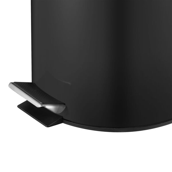 EKO Kosz na śmieci z pedałem Classic, 30 L, czarny