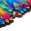 UNIDRAGON 314-cz., drewniane puzzle Iridescent Chameleon, 31x41 cm
