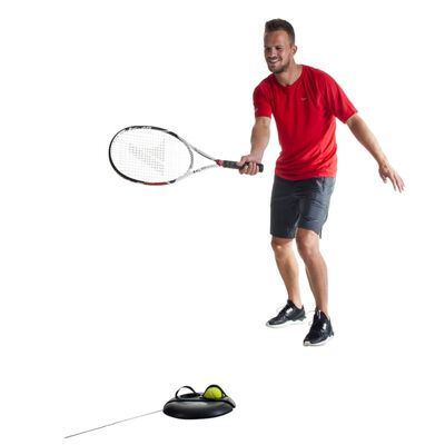Pure2Improve Urządzenie do treningu tenisa, czarne, P2I100180