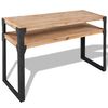 vidaXL Stolik konsola z drewna akacjowego, 120x40x85 cm